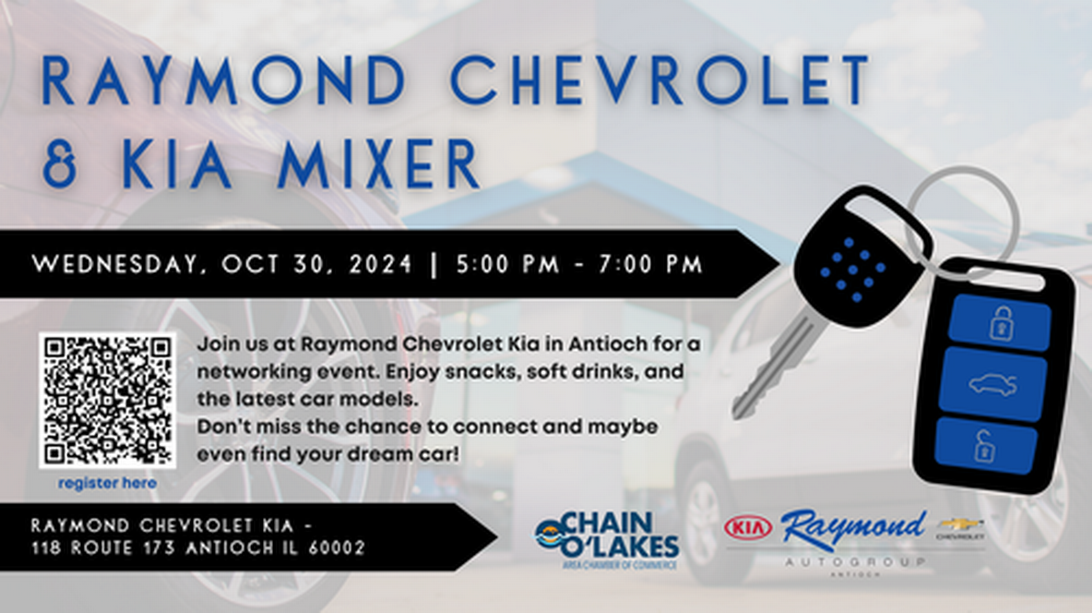 Raymond Chevrolet Kia EV Event and Mixer Oct 30, 2024